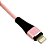 Cabo De Dados Reforçado USB De Iphone Tipo Lightning Rosa CBO-8320 - Inova - Imagem 3