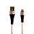 Cabo De Dados Reforçado USB De Iphone Tipo Lightning Rosa CBO-8320 - Inova - Imagem 2