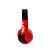 Fone De Ouvido Estéreo Sem Fio Com Microfone FON-6703 - Vermelho E Preto - Inova - Imagem 2