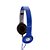 Fone De Ouvido Estéreo Com Fio E Microfone FON-2066D - Azul- Inova - Imagem 1