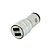 Carregador Veicular Turbo 3.1a e 2.4a Com 2 Portas USB Prata CAR-8127 - Inova - Imagem 2