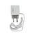 Carregador Rápido 5.1A Com 4 Saídas USB Branco CAR-2141D - Inova - Imagem 2