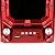 Caixa De Som Portátil Com Controle Remoto E Luz De LED - Vermelha - RAD-362Z - Inova - Imagem 3