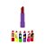 Kit 6 Batons Princesas Frutillita Infantil Lápis Labial Moranguinho E Princesas Frutillita - Imagem 5