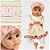 Bebê Reborn Isadora Xodó Rosa 82 Loira Cegonha Dolls 24 Item - Imagem 1