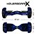 Hoverboard Skate Elétrico 10" Fogo Azul Bluetooth com Led - Imagem 4