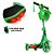 Brinquedo Infantil Patinete Ben 10 Scooter 3 Rodas Com Cesta - Imagem 5