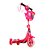 Brinquedo Infantil Patinete Scooter 3 Rodas Com Cesta Luz - Imagem 1