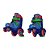 Patins Infantil Trilline Boy Azul Unitoys - Imagem 4