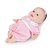 Boneca Bebe Reborn Recém Nascida Cheirinho De Bebê 36cm - Imagem 2