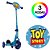 Patinete Infantil 3 Rodas Azul Toy Story Bel Fix 406800 - Imagem 1
