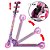 Patinete Infantil Roxo Rodas Com Luzes de Led BBR Toys - Imagem 4