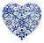 Azulejo Formato Coração Branco Sublimático 23x14 Premium - Imagem 3