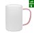 CANECA VIDRO - 300 ML FOSCO ALÇA PINK - Imagem 1