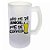 Caneca Chopp Vidro Jateada SUBLIME - 460ml - Imagem 4