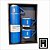 Garrafa Térmica Vacuum Flask Set Azul Escuro 500ml Com 3 Xícaras - Imagem 1