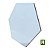 Azulejo Branco P/ SUB 20X23 Hexagonal - Imagem 1