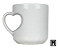 Caneca Alça/Corpo Coração Branca - Imagem 3