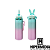 Garrafa Térmica Inox Coelhinho Verde/Rosa 350ml - Imagem 1