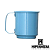 Caneca Alumínio Azul Bebê 400ml - Imagem 1