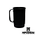 Caneca Alumínio Preta 500ml - Imagem 1