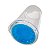 Caneca Chopp Vidro Cristal/Azul - 460ml - Imagem 2