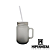 Caneca Mason Jateada/Preta - 430ml - Imagem 1