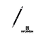 Caneta Metal Preta com Prata e com Silicone 6086 - Imagem 1