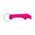 Chaveiro Alumínio Rosa 2x1 Laser LG5014 - Imagem 2