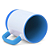 Caneca Soft Azul Claro - Imagem 2