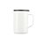 Caneca Inox 350ML Branca Tampa Plástica 18870 - Imagem 2