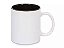 Caneca Branca Interior Preta Sublime - Imagem 1