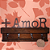 Suporte de parede de madeira e ferro com 4 ganchos "+ Amor" - Imagem 3