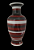 Vaso de porcelana com listras - Imagem 2