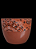 Vaso de cerâmica com aplicação de tecido - Imagem 5