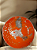 Prato de vidro laranja - Imagem 2