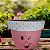 Vaso de cerâmica com carinha - Imagem 2