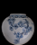 Vaso de porcelana com flores azuis - Imagem 3
