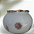 Bowl de porcelana com flores - Imagem 2