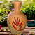 Moringa de cerâmica com strelitzia - Imagem 1