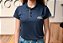 CAMISETA POLO AZUL MARINHO - MALHA FRIA - FEM - Imagem 1