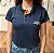 CAMISETA POLO AZUL MARINHO - MALHA FRIA - FEM - Imagem 2