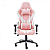 CADEIRA GAMER MOUNT PINK WHITE - CLANM - Imagem 1