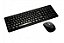 KIT TECLADO MOUSE MARCA EVOLUT OFFICE MODELO OE503 SEM FIO - Imagem 1