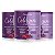 Kit 3 Colágeno Duo Balance Hibiscus e Frutas Roxas Sanavita 330g - Imagem 1