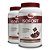 Kit 2 Whey Protein Isofort Vitafor 900g Chocolate - Imagem 1