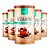 Kit 5 Veganpro Proteína Vegetal Chocolate com Morango Nutrify 450g - Imagem 1