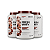 Kit 3 Whey Protein Fresh Dux Chocolate Belga e Avelã 900g - Imagem 1