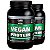 Kit 2 Vegan Protein Unilife Sabor Chocolate 900g - Imagem 1