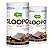 Kit 2 Sloopo Shake Diet Sem Lactose com Colágeno Verisol 400g Chocolate Unilife - Imagem 1